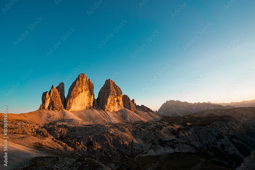 Fototapeta premium Dolomiten Drei Zinnen