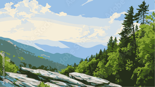 The Lush Landscapes of Great Smoky Mountains