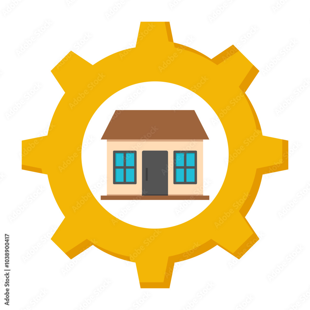 An icon design of home management
An icon design of home management