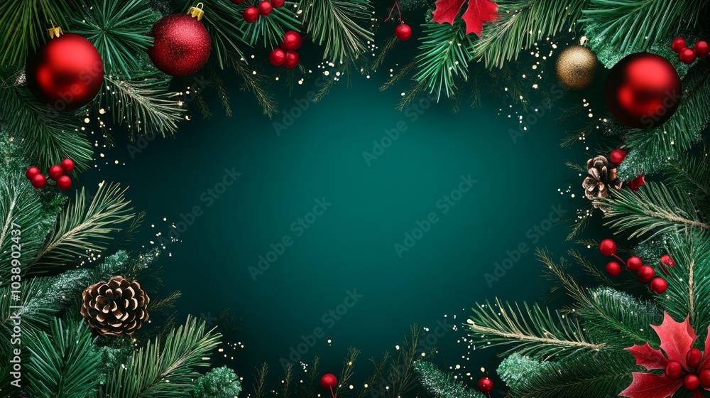 Christmas background with copy space Christmas background with copy space