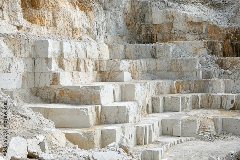 Surface mine limestone extraction Surface mine limestone extraction