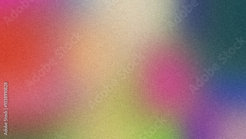 Bold Gradient Background with Grainy Noise Texture for Poster Art