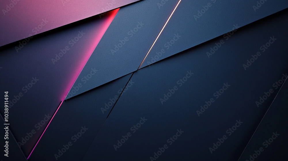 Abstract design featuring geometric shapes and vibrant colors on a dark background Abstract design featuring geometric shapes and vibrant colors on a dark background