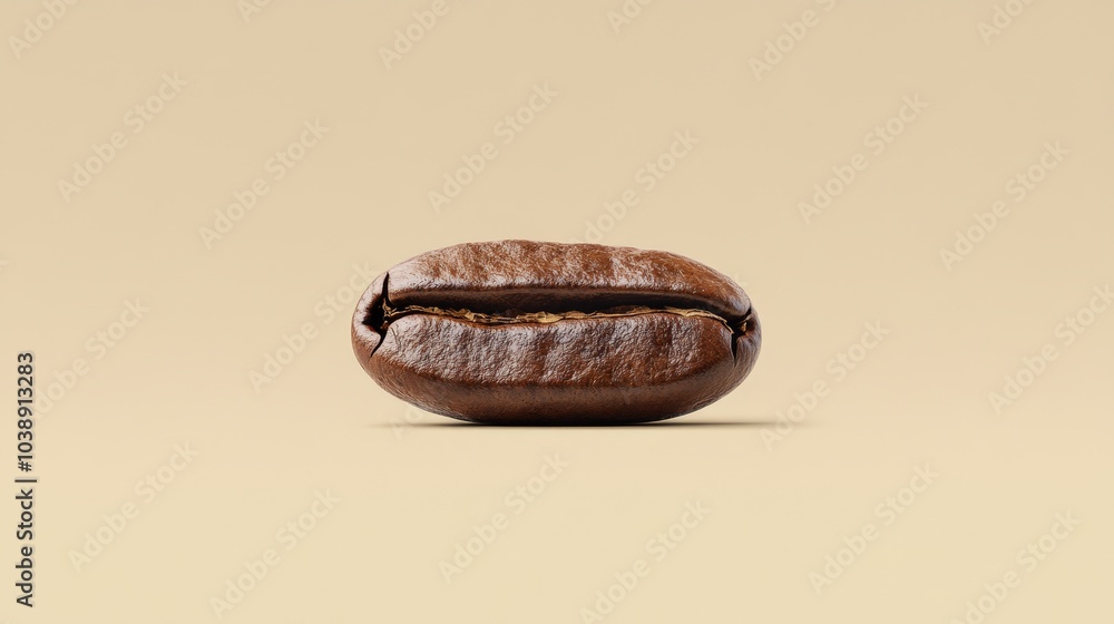 Single coffee bean Single coffee bean