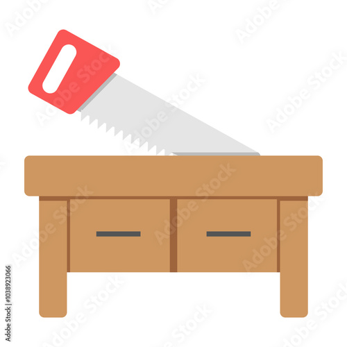 Premium download icon of table cutting 

