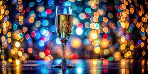 Fototapeta Naklejka Na Ścianę i Meble -  Sect glass artistry meets photographic perfection, guided by thirds' harmony.