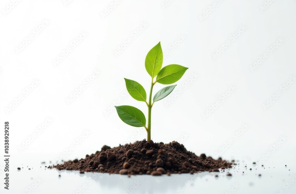 sprout on white background sprout on white background