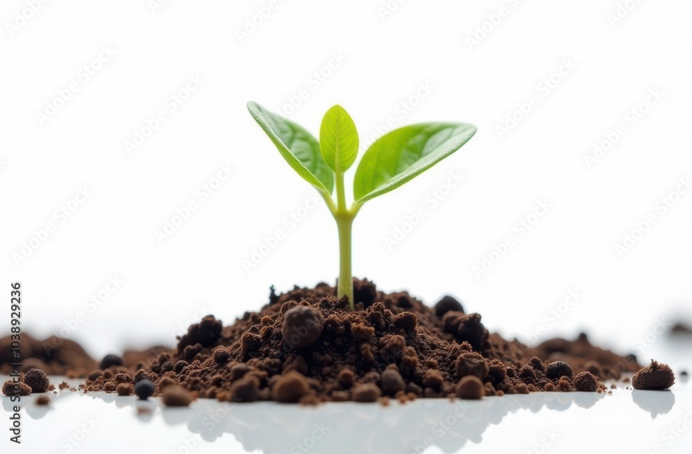 sprout on white background sprout on white background