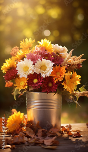 Wallpaper Mural Bouquet of flowers Torontodigital.ca