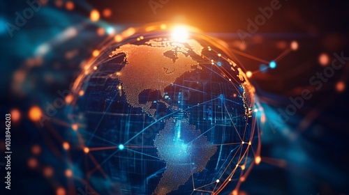 A Global Network of Connected Points of Light