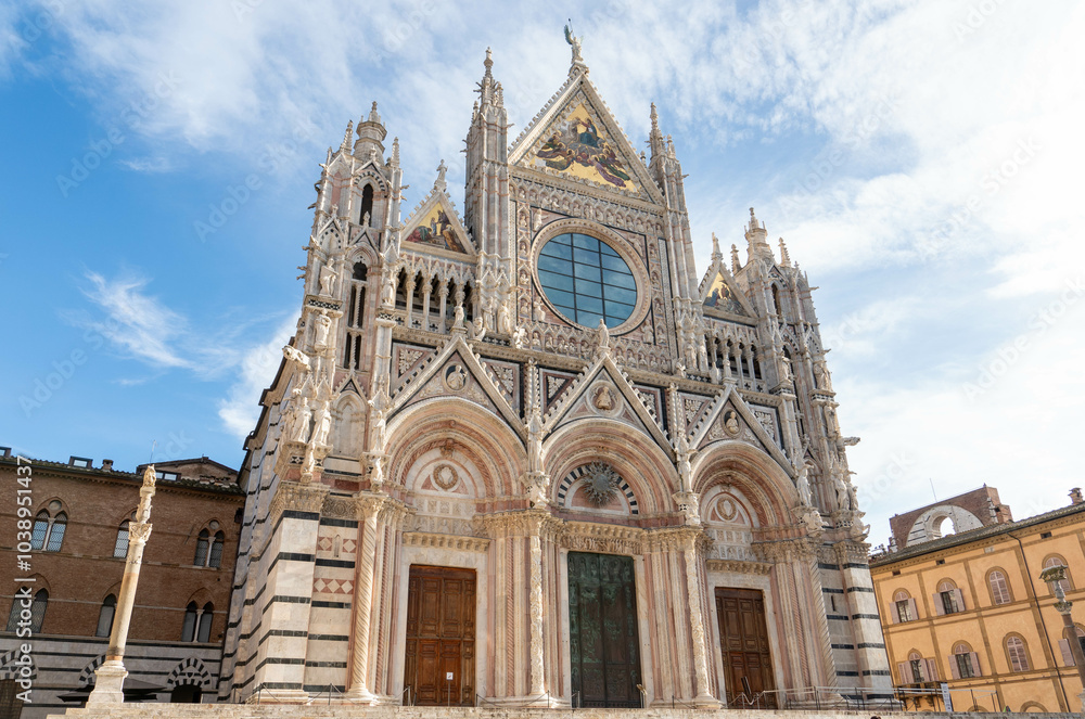 Cathédrale de Sienne en Italie, toscane Cathédrale de Sienne en Italie, toscane