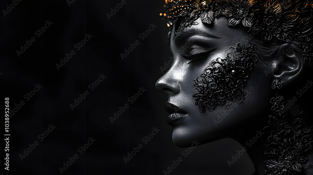The Art of Detail: Eccentric Beauty Captured in Stunning High Resolution Against a Black Background The Art of Detail: Eccentric Beauty Captured in Stunning High Resolution Against a Black Background