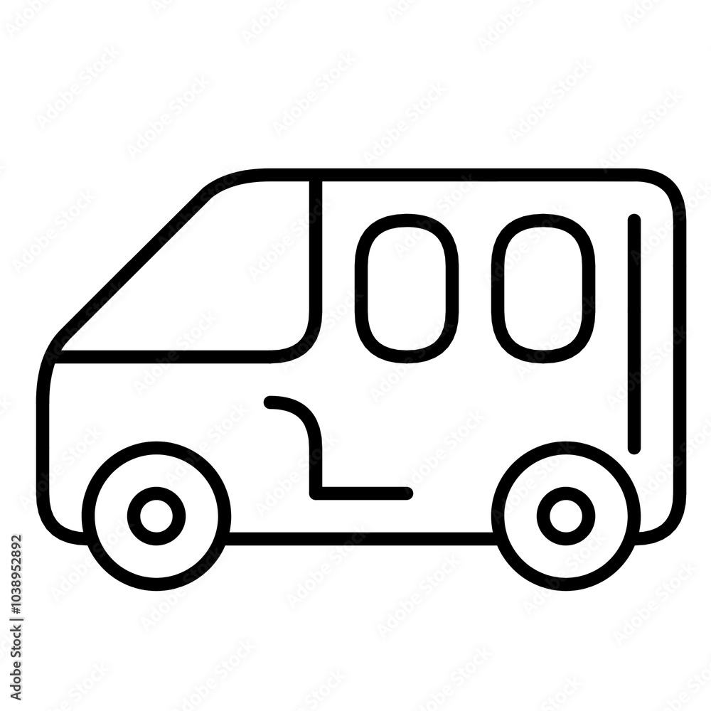 vector delivery van vector delivery van