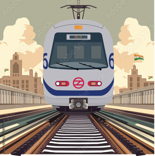 Modern Hyderabad Metro Rail: Urban Public Transportation in india