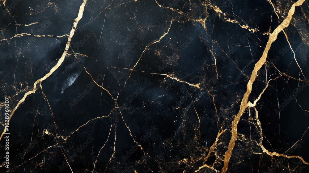 Elegant Black Marble with Golden Veins: A Textural Masterpiece. Elegant Black Marble with Golden Veins: A Textural Masterpiece.
