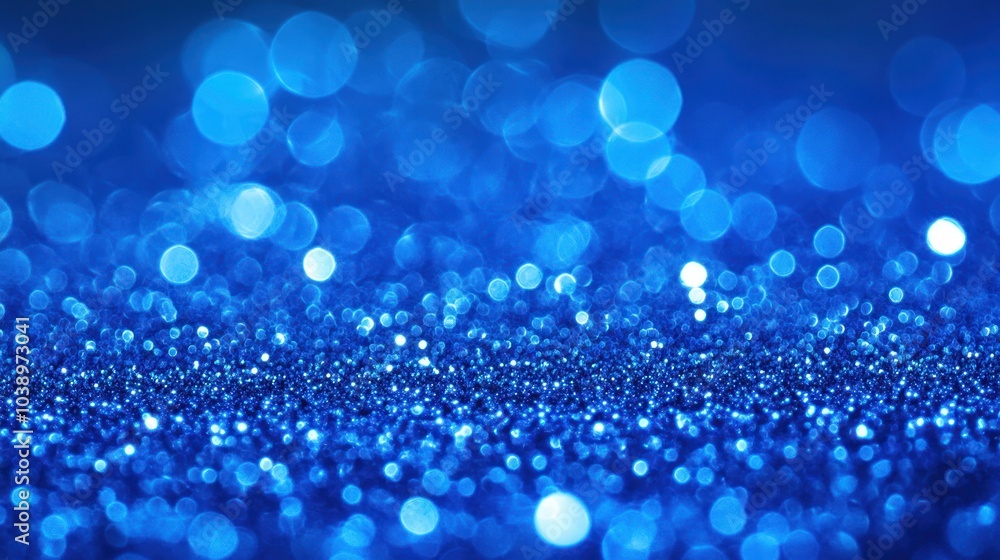 Blue Glitter Abstract Background Blue Glitter Abstract Background