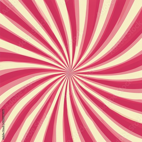 Swirling pink and cream radial pattern creates a vibrant background effect suitable for design