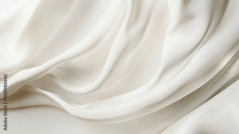 Elegant Creamy Silk Fabric Texture Background Elegant Creamy Silk Fabric Texture Background