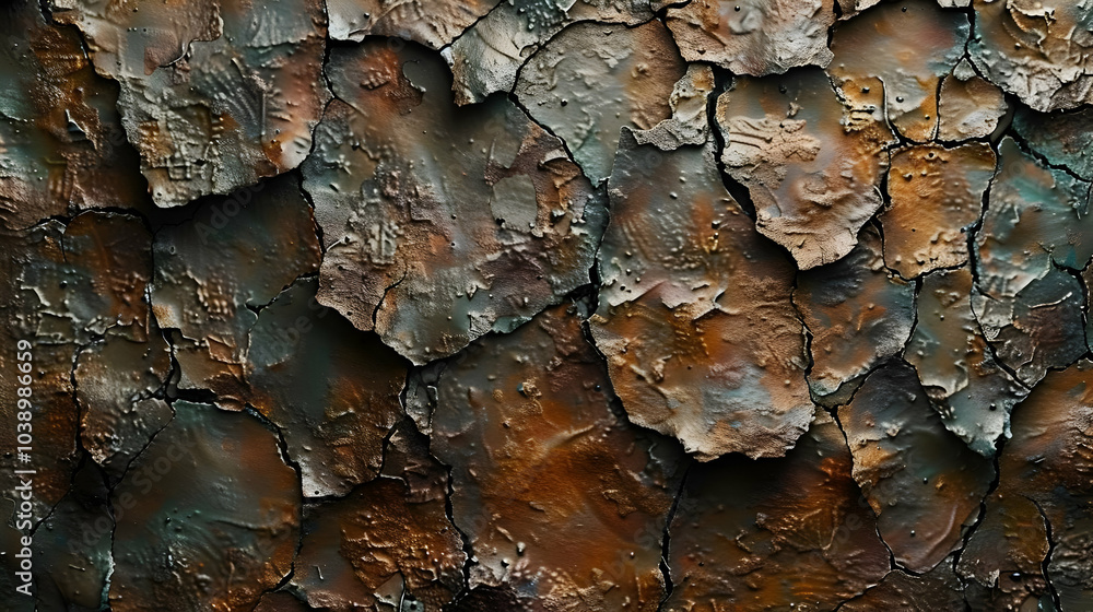 Cracked Texture Abstract Background Cracked Texture Abstract Background