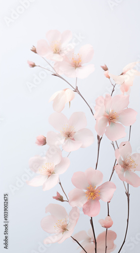 Wallpaper Mural Pink cherry blossom Torontodigital.ca