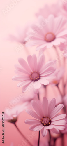 Pink gerber daisy