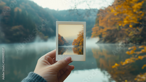 秋の中禅寺湖 photo