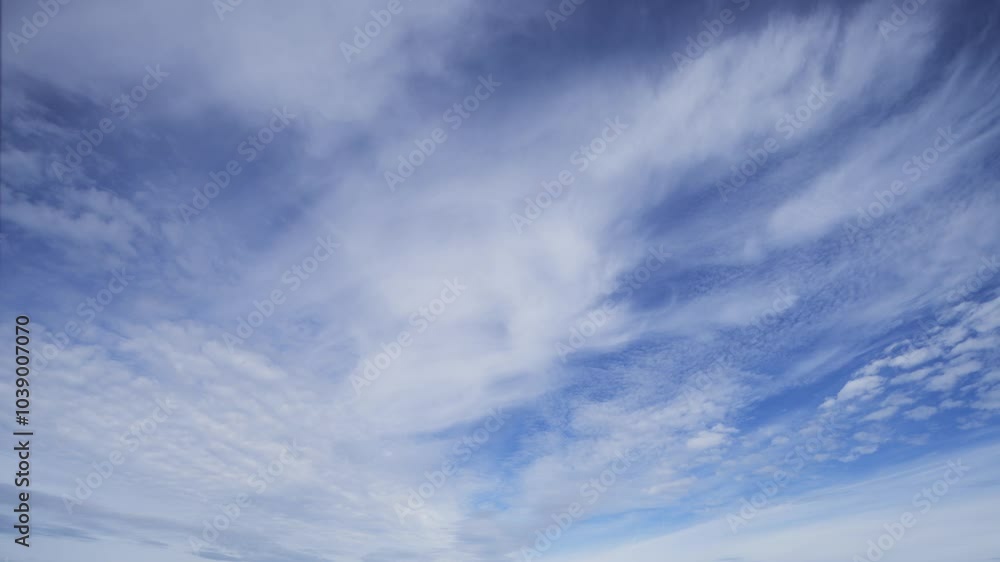 Time lapse of blue sky with clouds Time lapse of blue sky with clouds