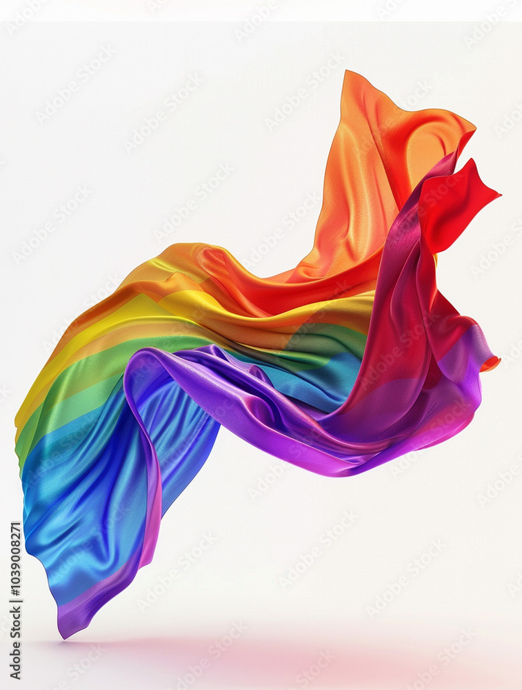 Fototapeta premium colorful silk background