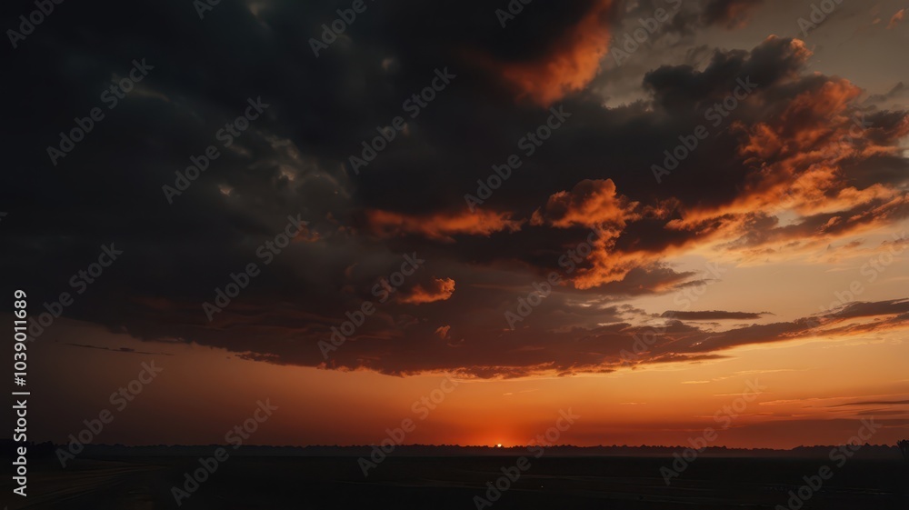 sunset in the sky sunset in the sky