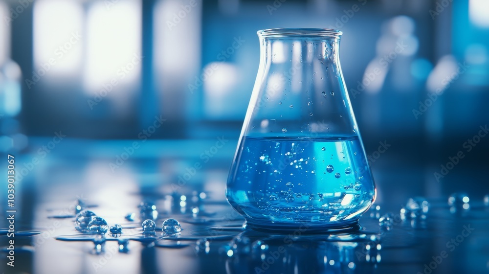 Water test. Water probe concept Water test. Water probe concept