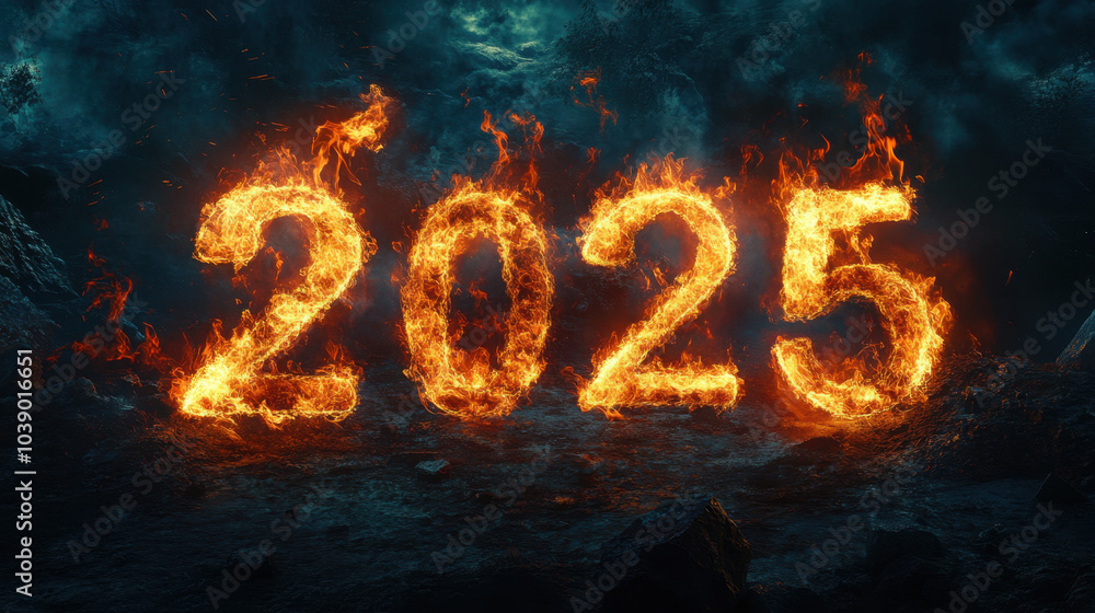 numbers 2025 on a beautiful background numbers 2025 on a beautiful background