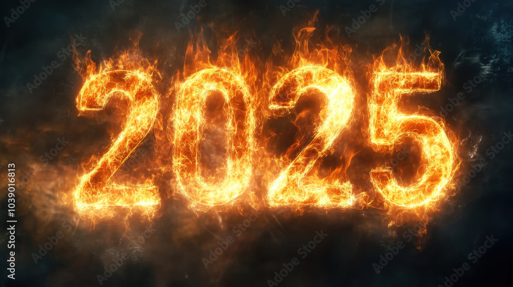 numbers 2025 on a beautiful background numbers 2025 on a beautiful background