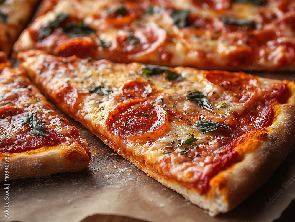 Pizza slices - Generative AI Pizza slices - Generative AI