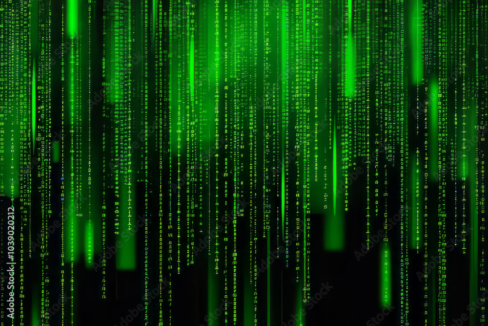 Green matrix digital background. Computer generated abstract Green matrix digital background. Computer generated abstract