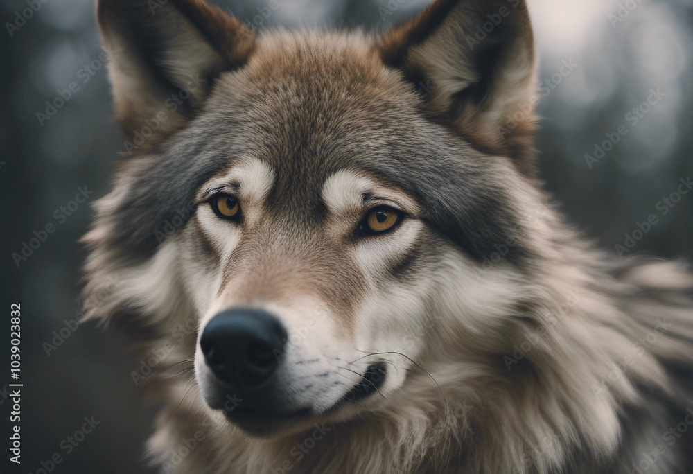 Wolf portrait Wolf portrait
