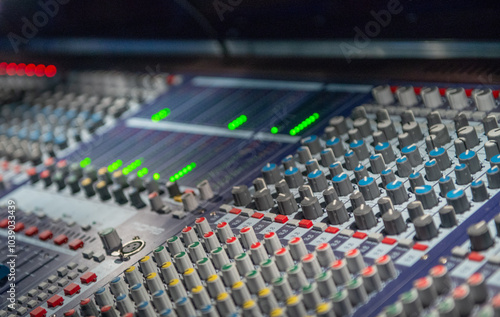 Console professionale Mixer