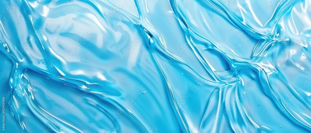 Fototapeta premium Tranquil Blue Water Texture Background