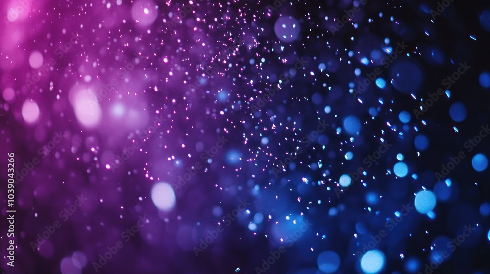 Abstract Purple and Blue Bokeh Background Abstract Purple and Blue Bokeh Background