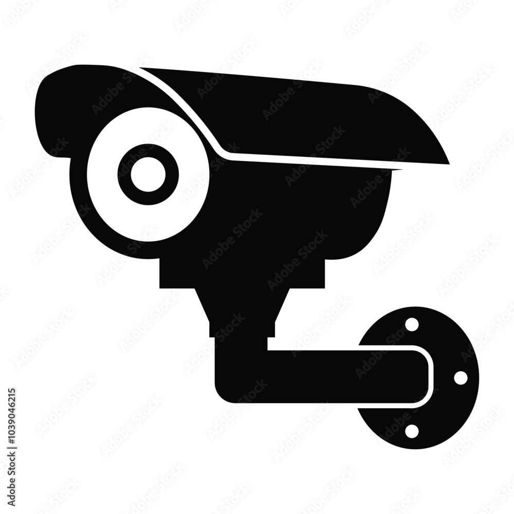 Security Camera Icon for Surveillance Systems Security Camera Icon for Surveillance Systems