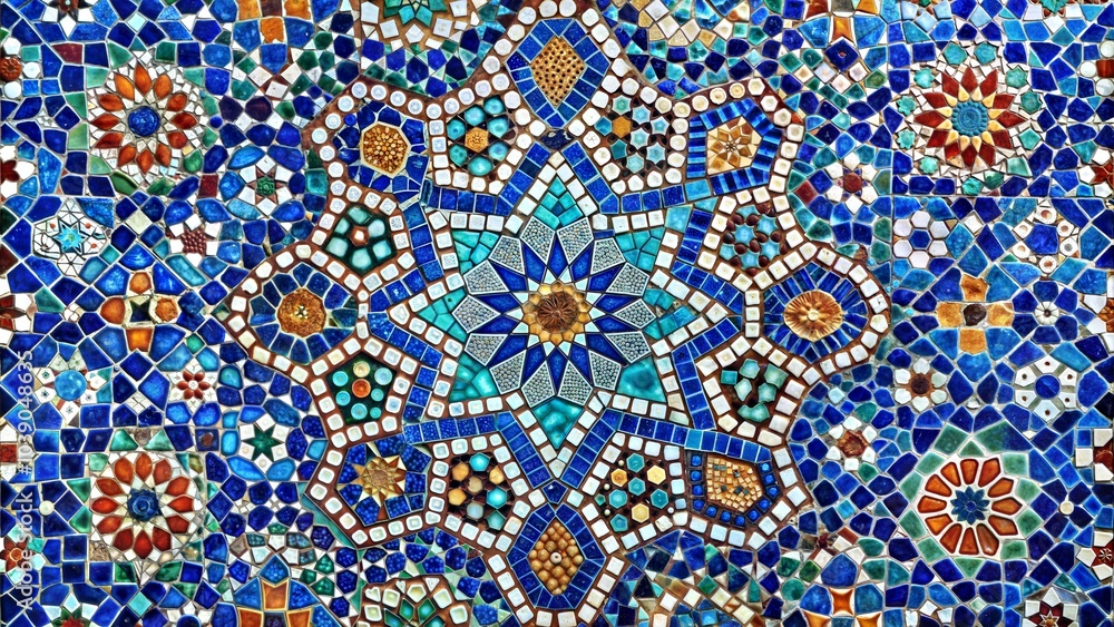 Intricate Geometric Mosaic Intricate Geometric Mosaic