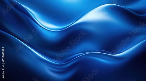Wallpaper Mural Abstract Blue Wavy Background Torontodigital.ca