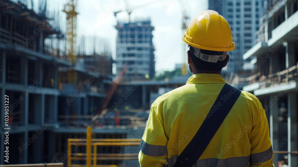 A detailed shot of a construction foreman coordinating logistics and scheduling on a bustling construction site, Construction management scene, Organized and managerial style A detailed shot of a construction foreman coordinating logistics and scheduling on a bustling construction site, Construction management scene, Organized and managerial style