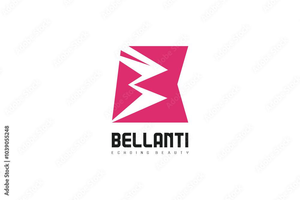 Polygonal Lettermark 'B' Abstract Brand Logo. Minimalist Modern Design with Sharp Angles and Dark Outlined Letter for Business Identity Polygonal Lettermark 'B' Abstract Brand Logo. Minimalist Modern Design with Sharp Angles and Dark Outlined Letter for Business Identity