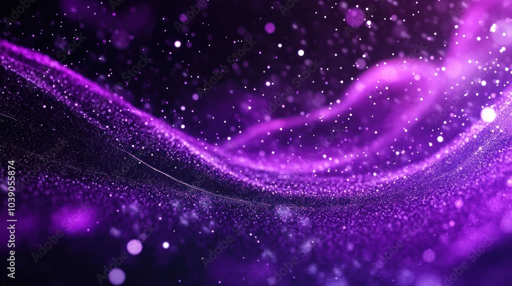 Abstract Purple Sparkle Background Abstract Purple Sparkle Background