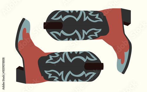 Cowboy Boots Vector