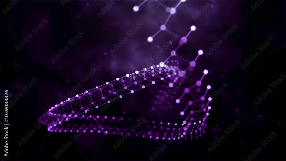 colorful gradient abstract loop background animation in 4k