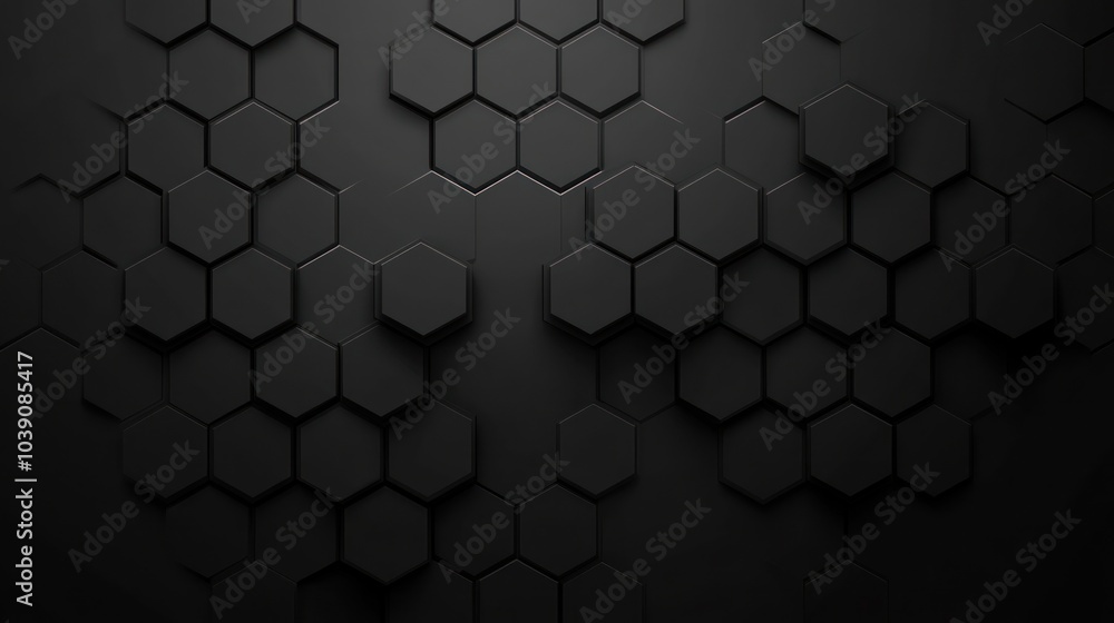 Abstract Hexagon Pattern Background Abstract Hexagon Pattern Background