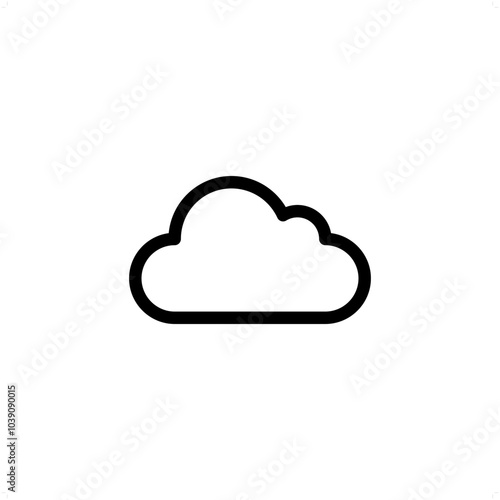 clouds, sky icon