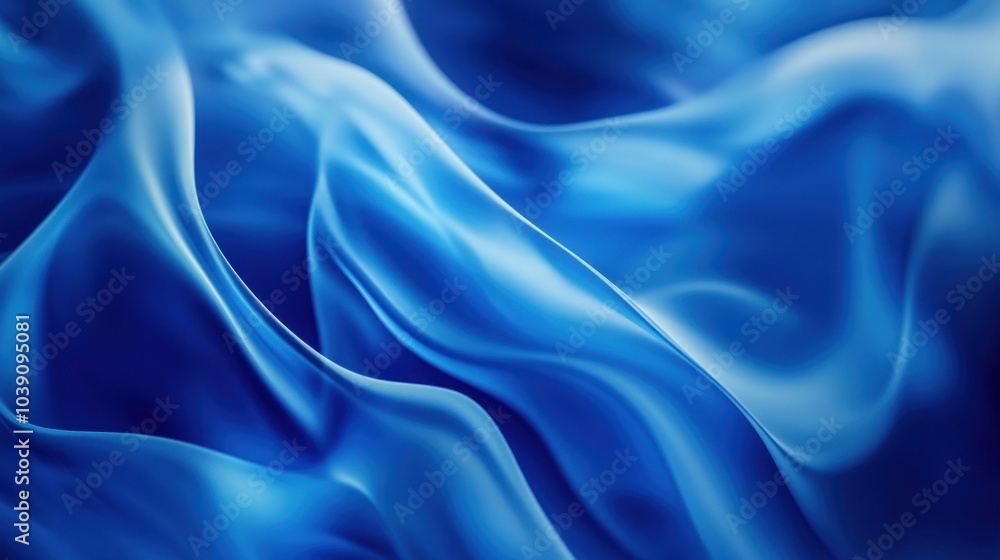 Abstract Blue Fabric Texture Abstract Blue Fabric Texture