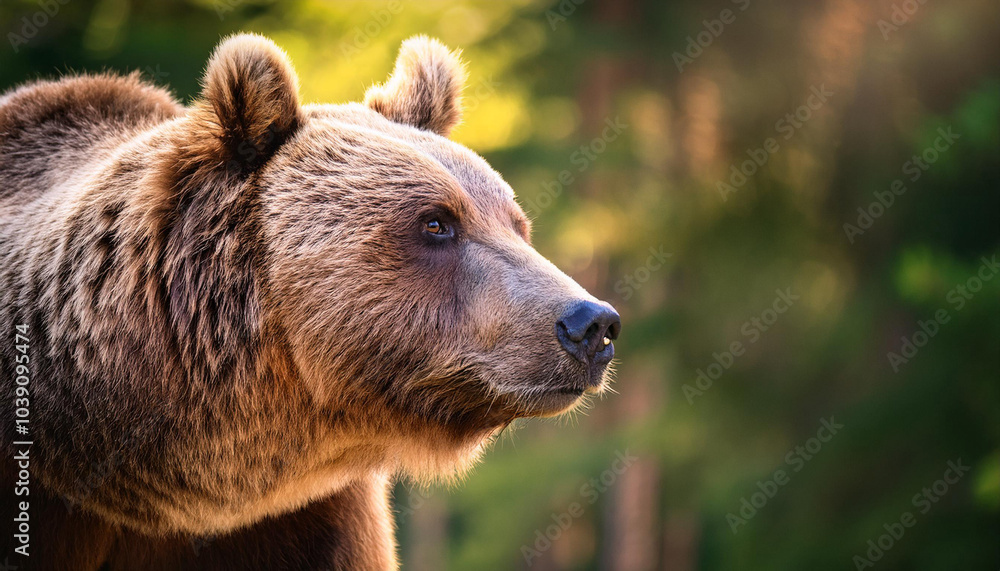 Obraz premium Close-Up of a Bear